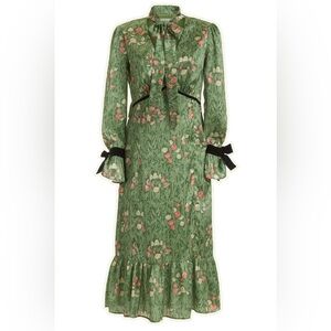 SOLD OUT Brand new Hope & Ivy William Morris Petunia Satin Dress sz 10